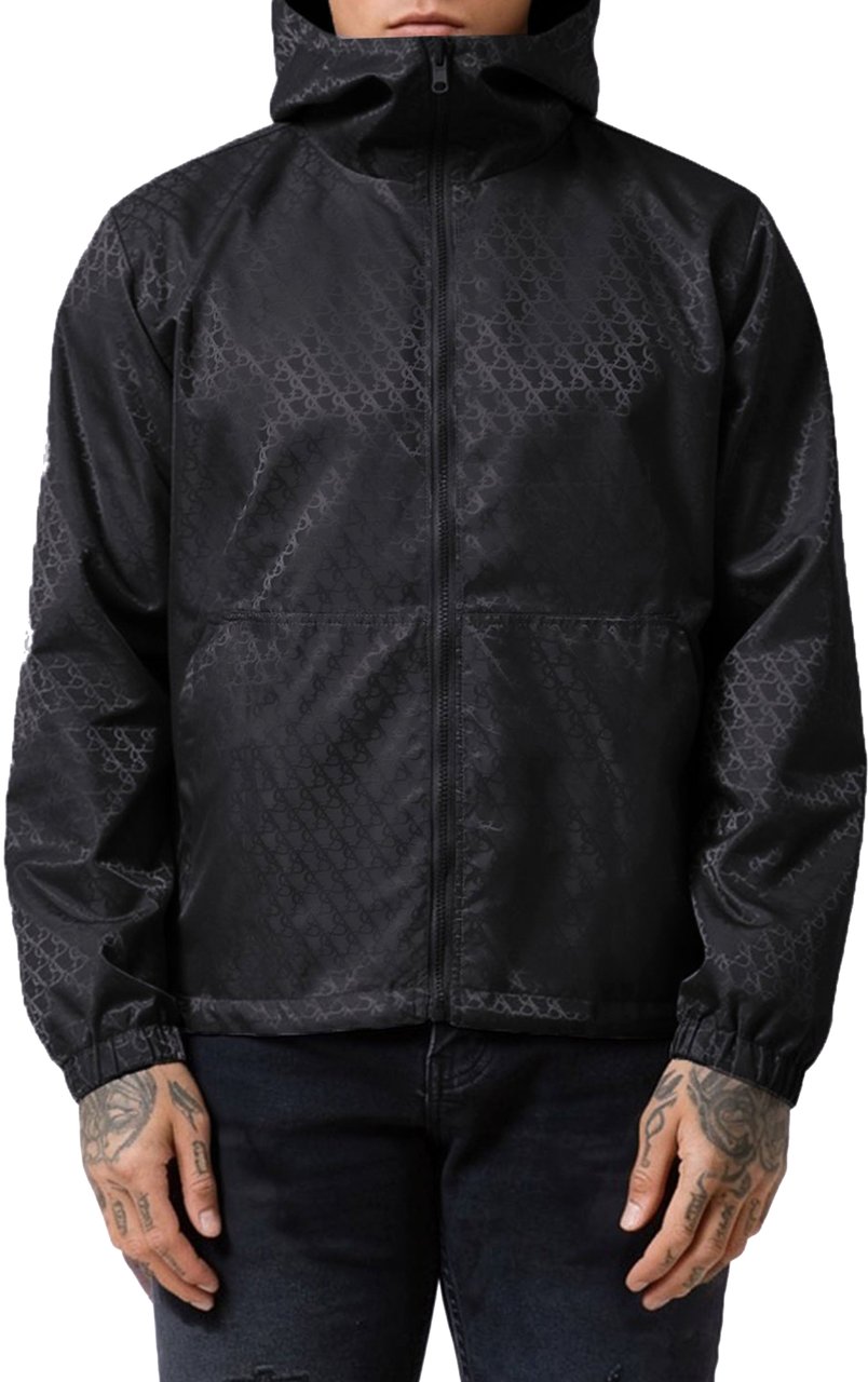 XPLCT Reverse Windbreaker Jas Zwart
