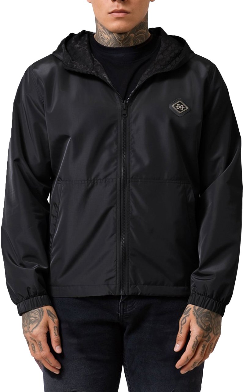 XPLCT Reverse Windbreaker Jas Zwart