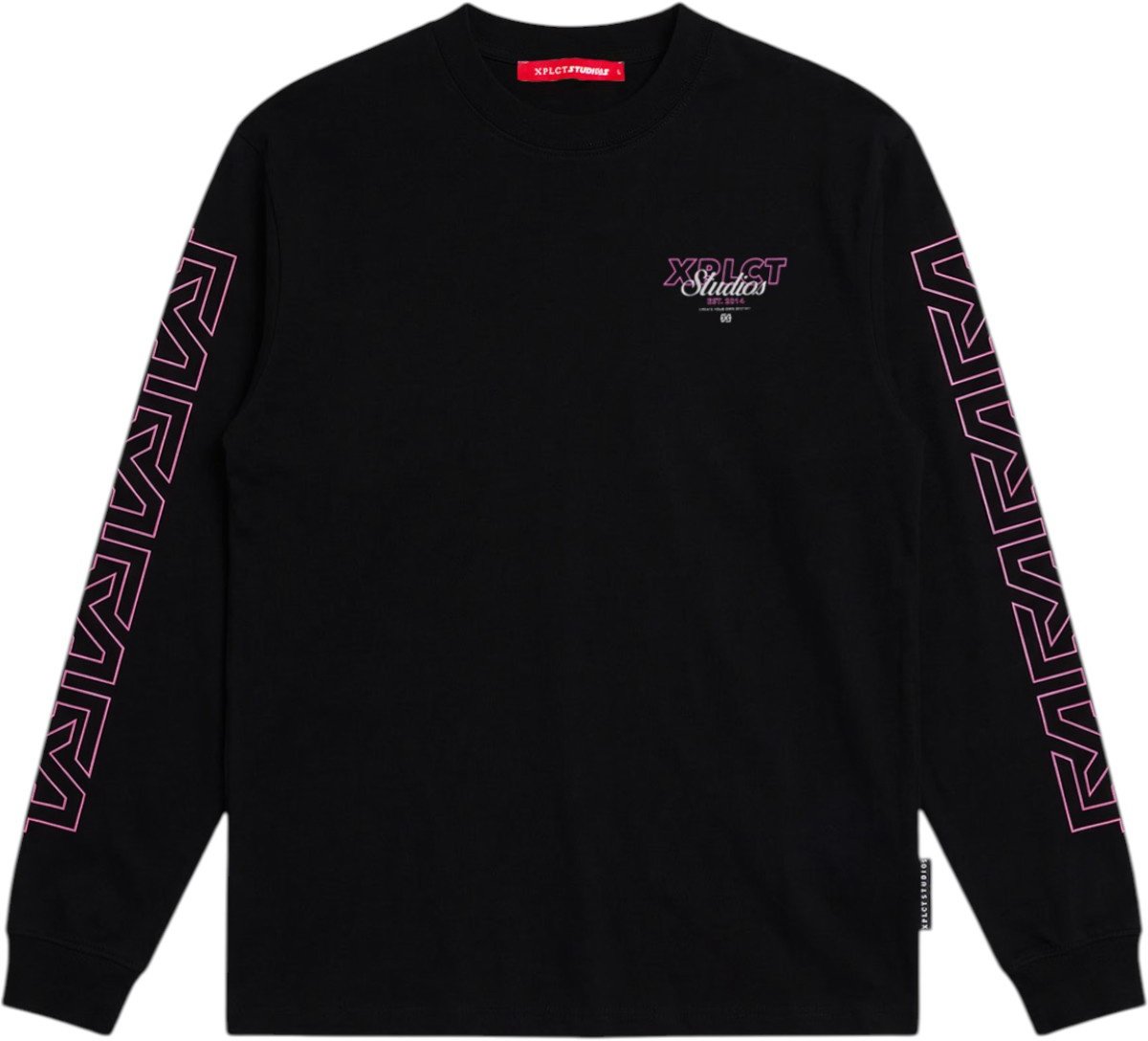 XPLCT Heren T-shirt Zwart