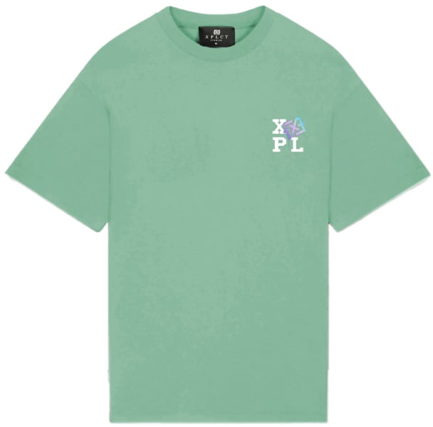 XPLCT XPLCT Overspray Tee Groen