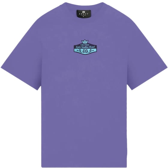 XPLCT XPLCT Hotel Tee Paars