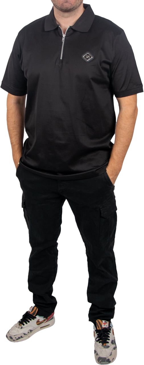 XPLCT XPLCT Plate Polo Zwart