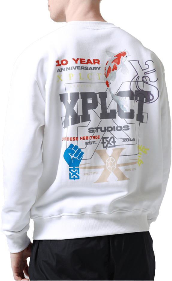 XPLCT XPLCT Decade Sweater Wit