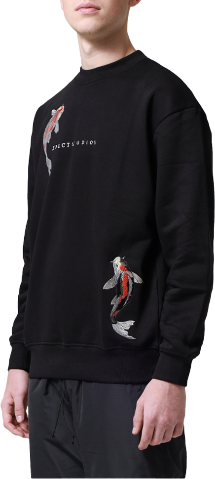 XPLCT XPLCT Carper Sweater Zwart