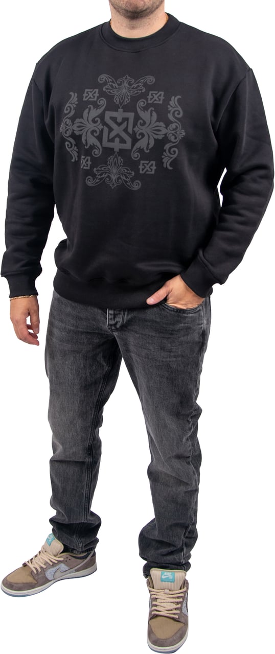 XPLCT XPLCT Baroque Sweater Zwart