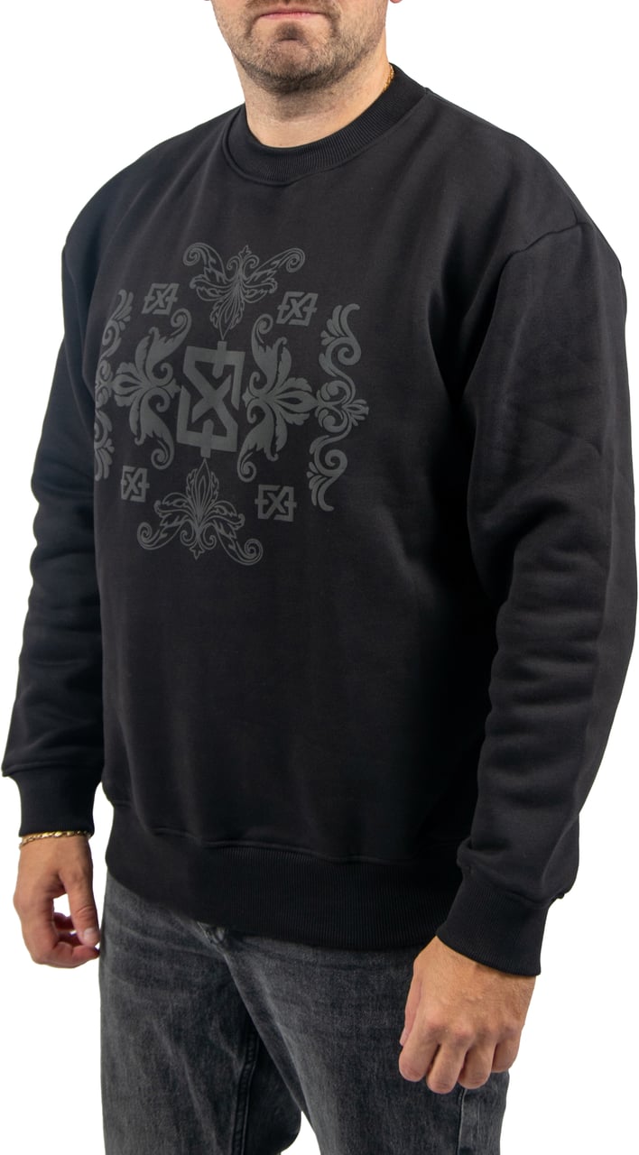 XPLCT XPLCT Baroque Sweater Zwart