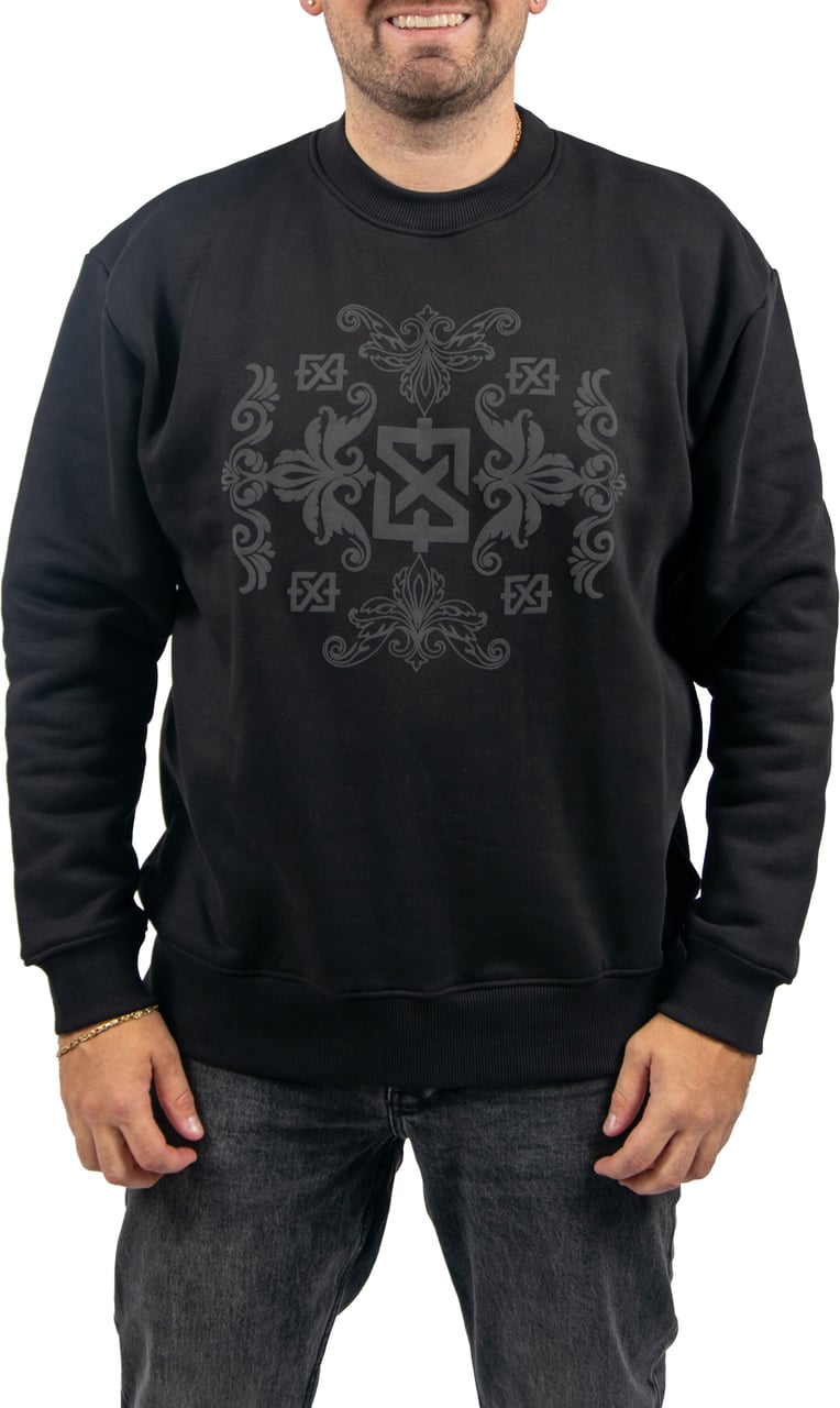 XPLCT XPLCT Baroque Sweater Zwart