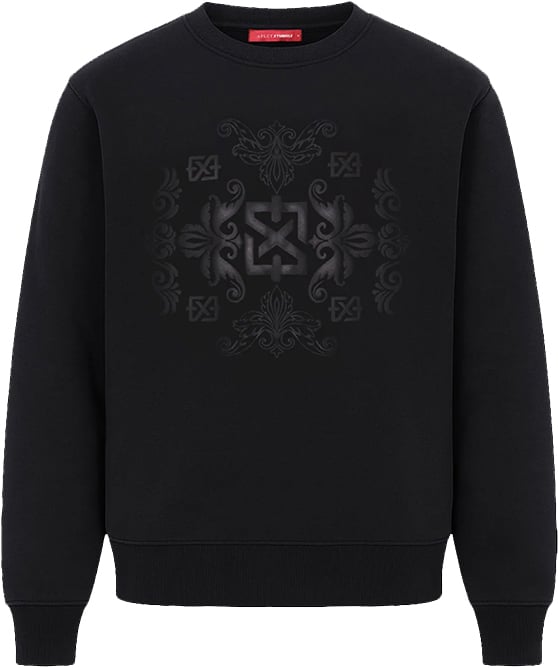 XPLCT XPLCT Baroque Sweater Zwart