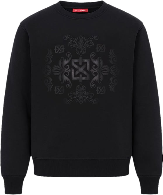 XPLCT XPLCT Baroque Sweater Zwart