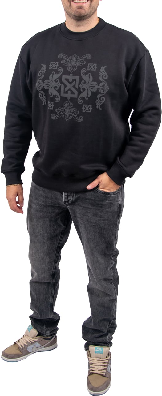 XPLCT XPLCT Baroque Sweater Zwart