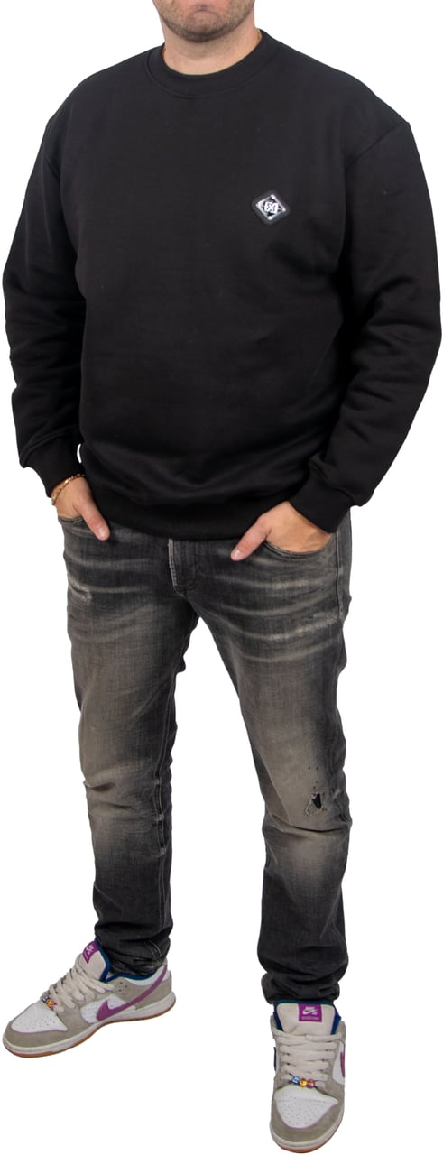 XPLCT XPLCT Plate Crewneck Zwart