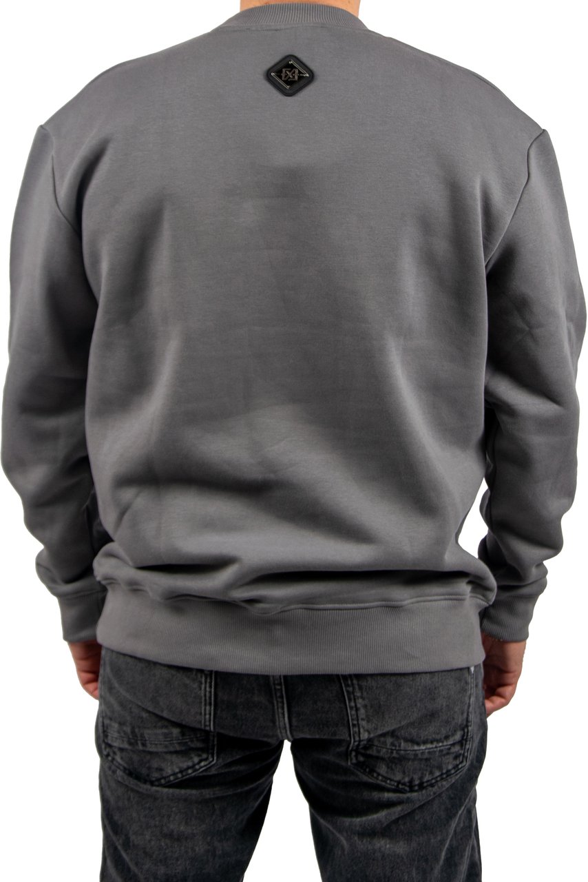 XPLCT XPLCT Baroque Sweater Grijs