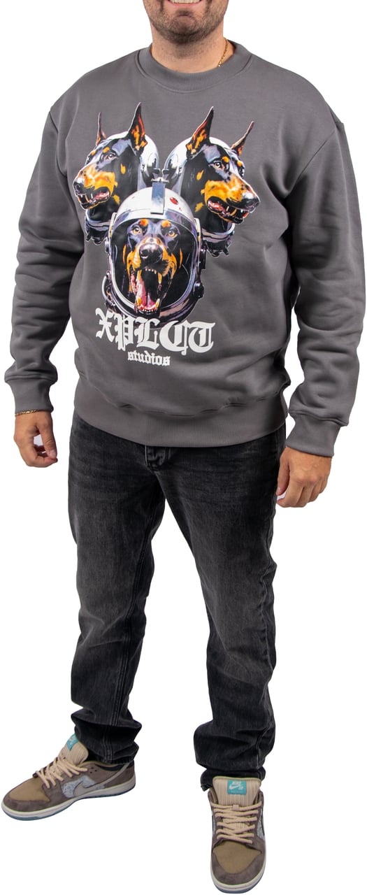 XPLCT XPLCT Dobberman Crewneck Grijs