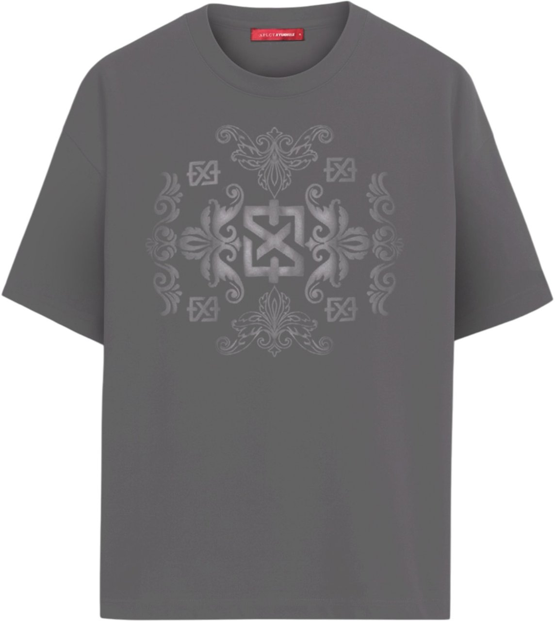 XPLCT Baroque Tee | Grey Divers