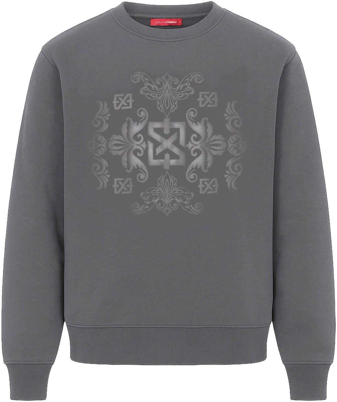 XPLCT Baroque Sweater Grijs