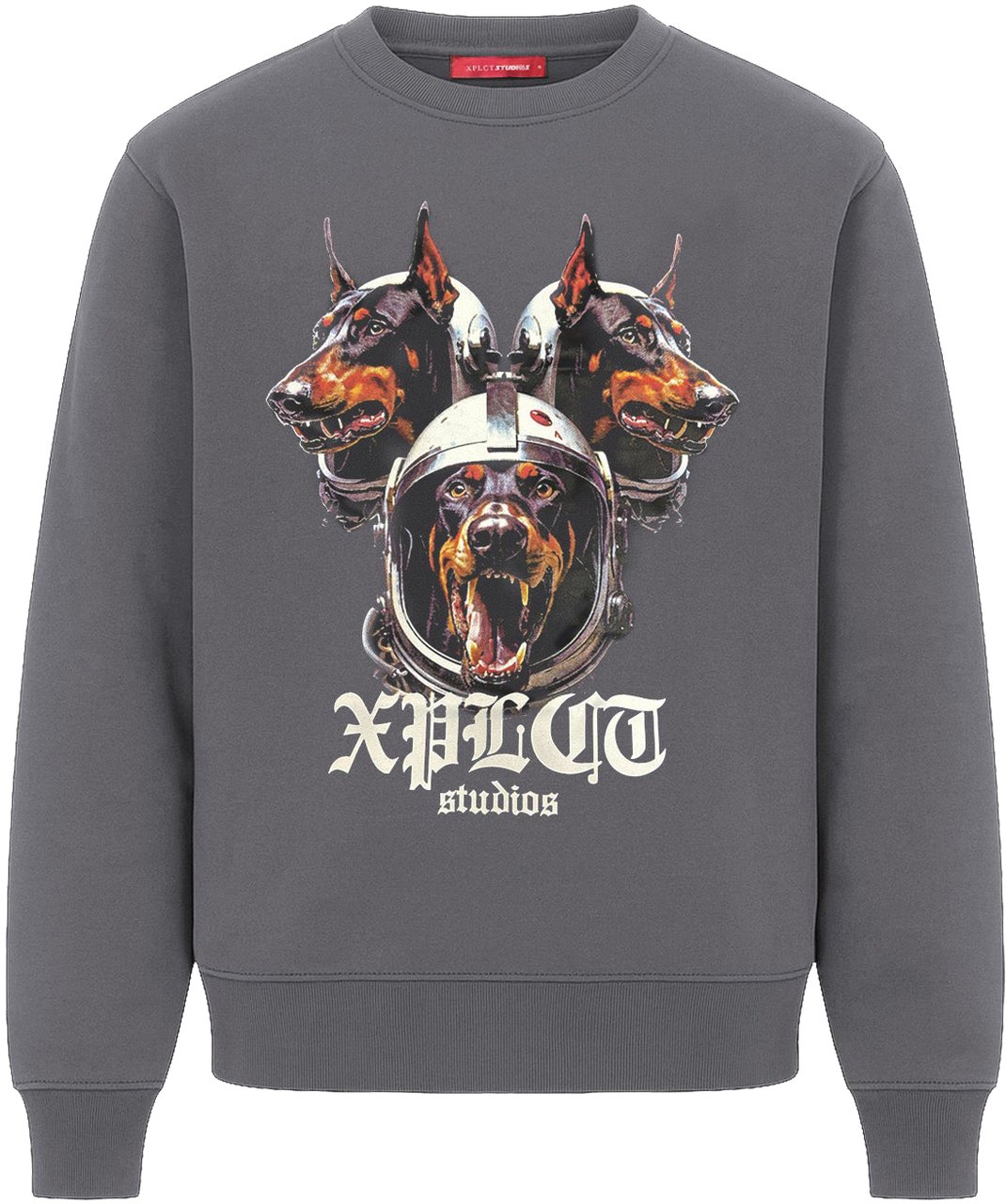 XPLCT Dobberman Sweater | Grey Divers