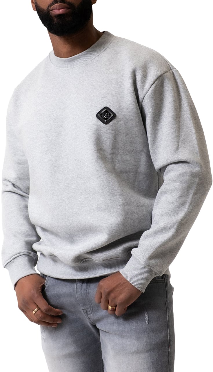 XPLCT Plate Crewneck | Grey Divers