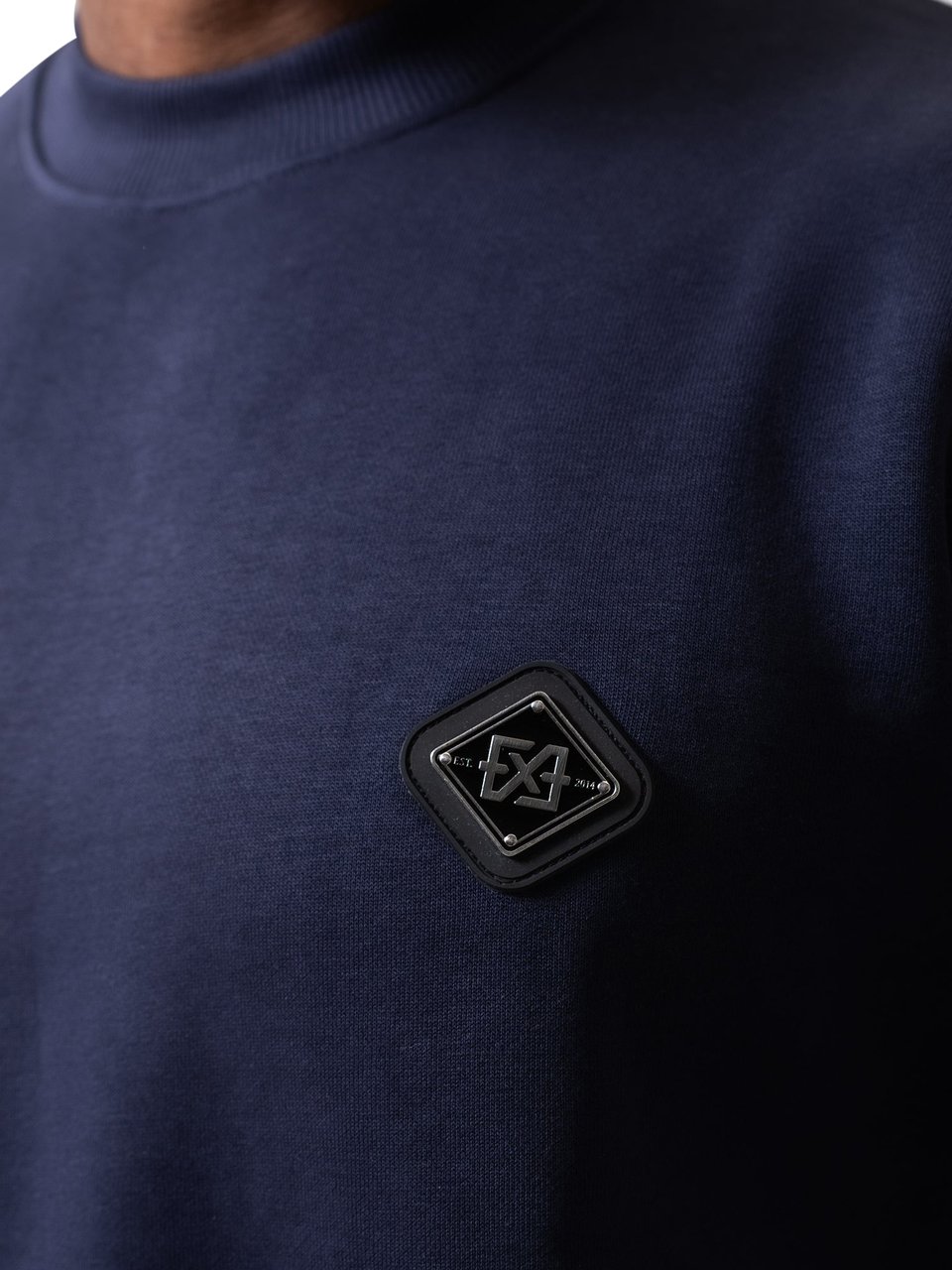 XPLCT Plate Crewneck | Navy Divers