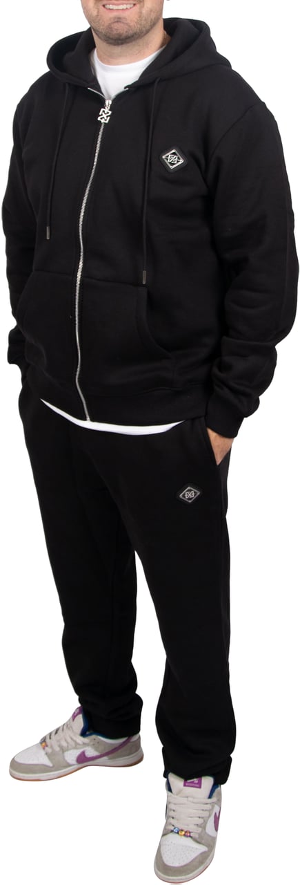 XPLCT XPLCT Plate Tracksuit Zwart