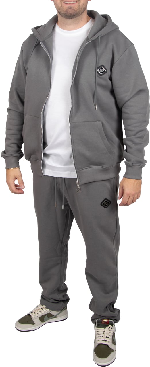 XPLCT XPLCT Plate Tracksuit Grijs