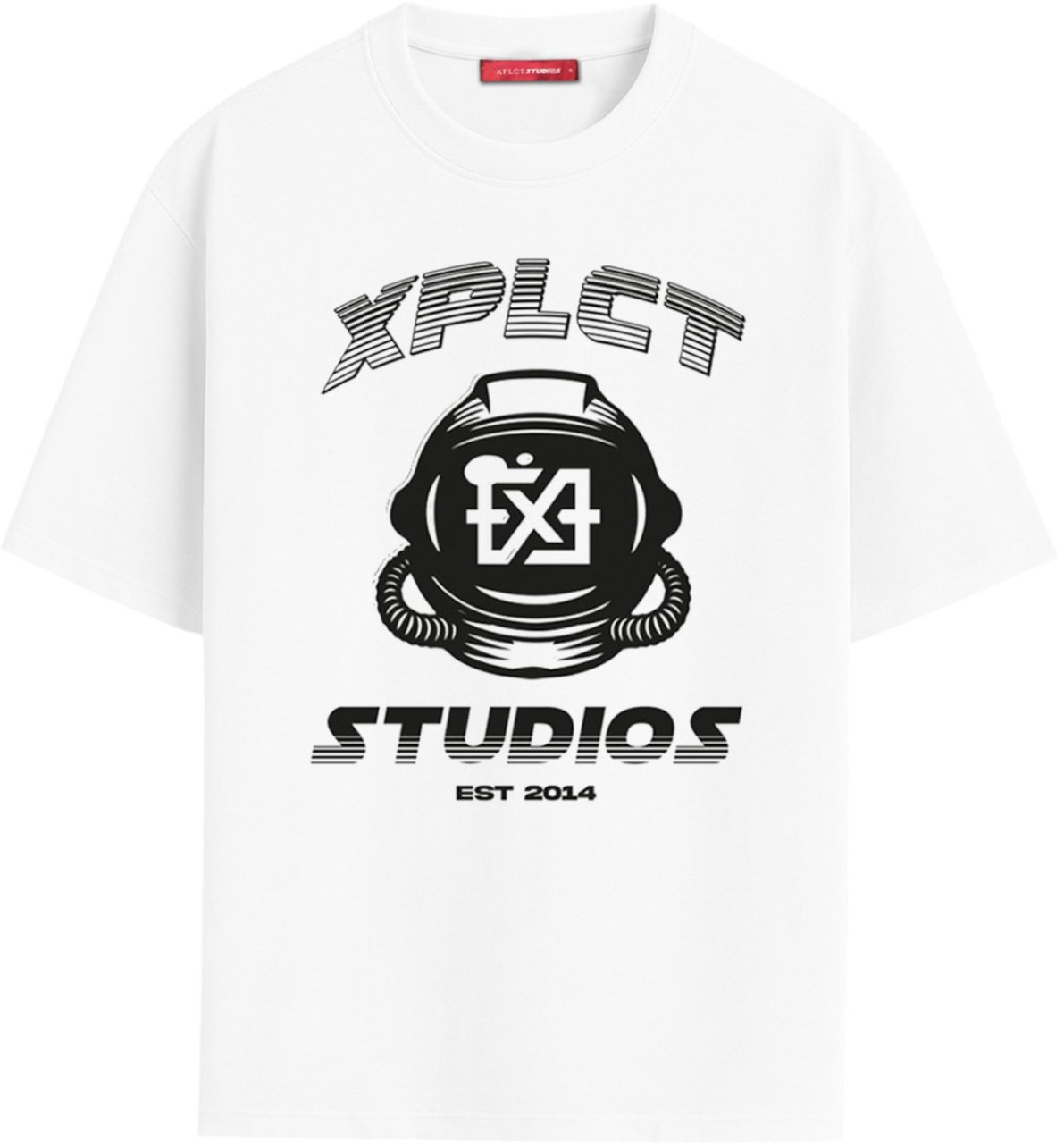 XPLCT Heren T-shirt Wit