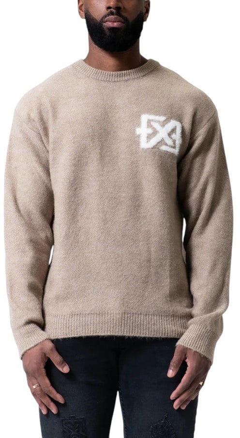 XPLCT Heren Trui Bruin