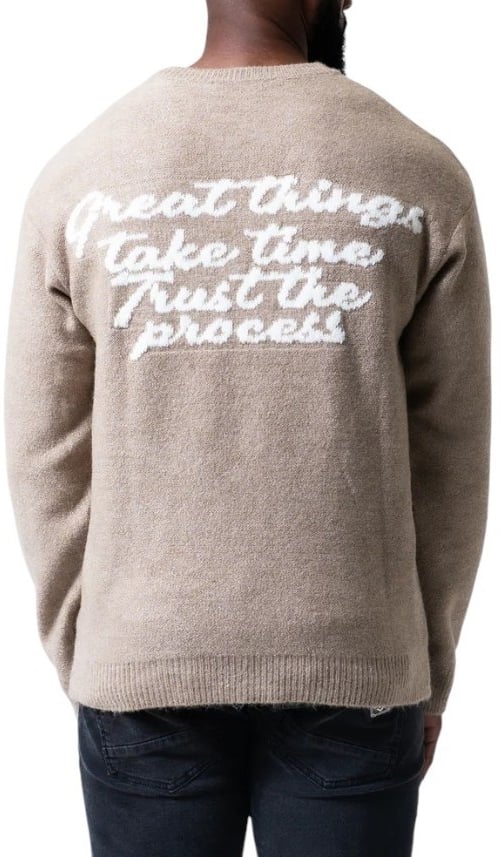 XPLCT Heren Trui Bruin