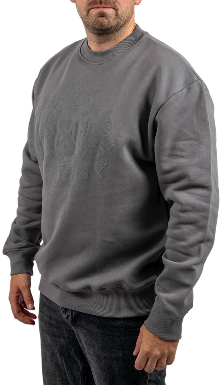 XPLCT Baroque Sweater Grijs