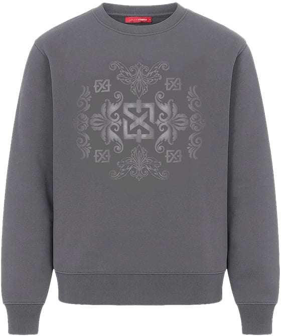 XPLCT Baroque Sweater Grijs