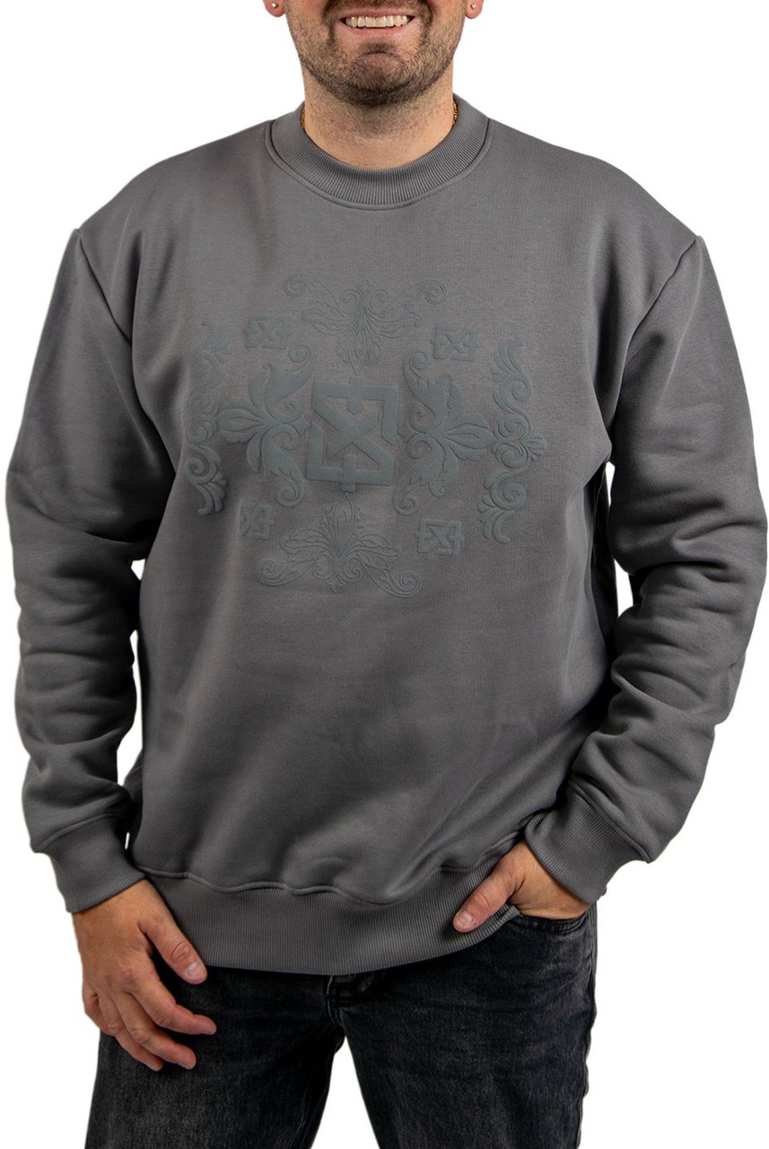 XPLCT Baroque Sweater Grijs