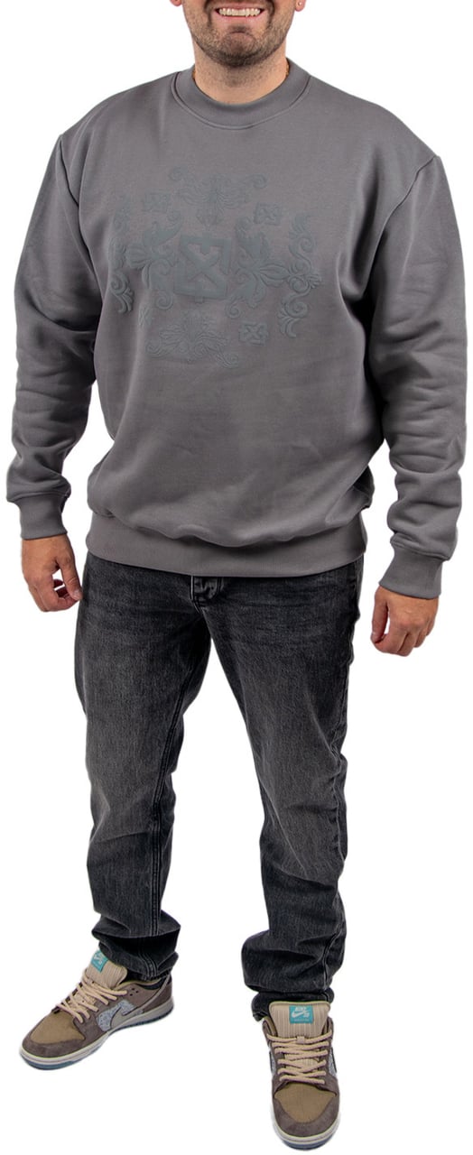 XPLCT Baroque Sweater Grijs