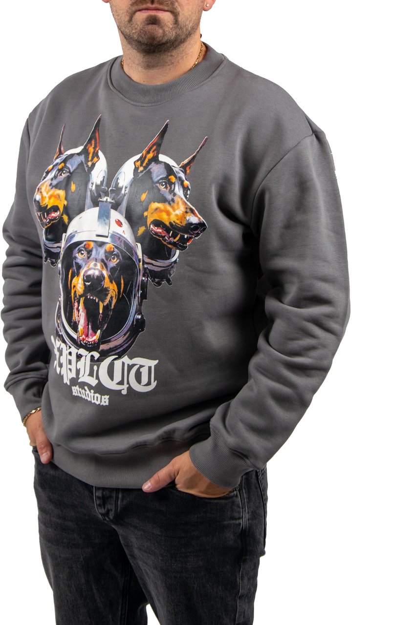 XPLCT XPLCT Dobberman Crewneck Grijs