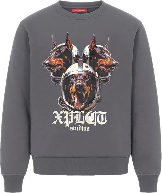 XPLCT XPLCT Dobberman Crewneck Grijs