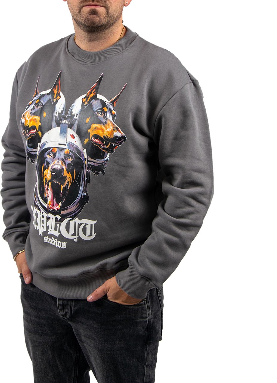 XPLCT Dobberman Crewneck Grijs