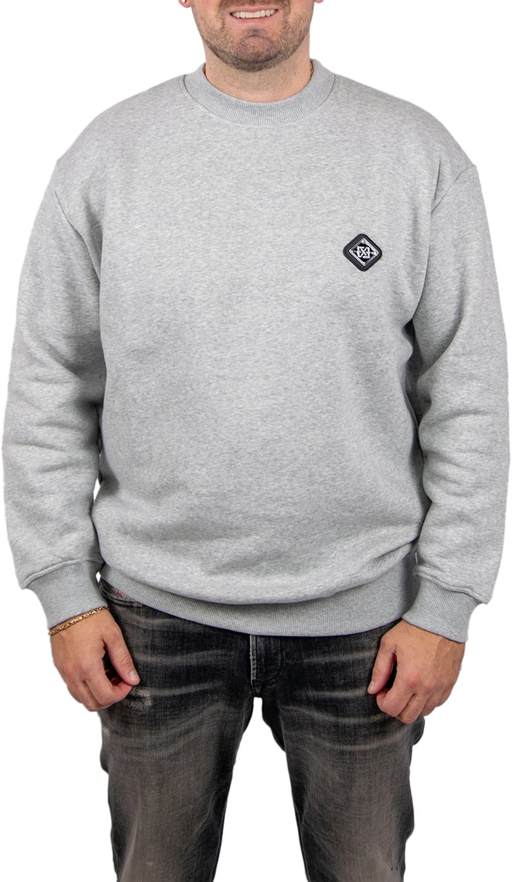 XPLCT Plate Crewneck Grijs