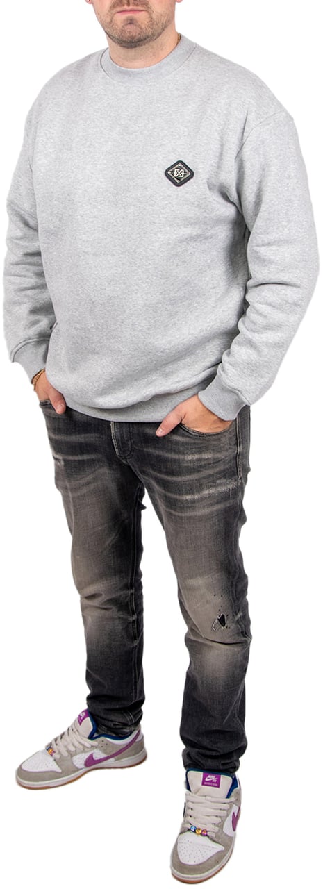XPLCT Plate Crewneck Grijs