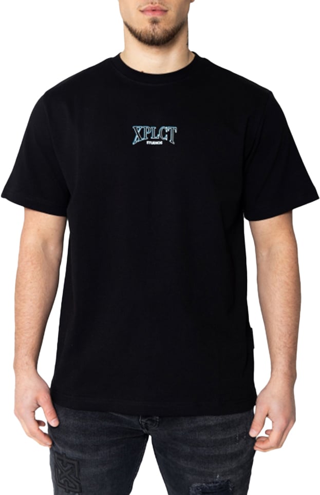 XPLCT Stitch Tee Zwart