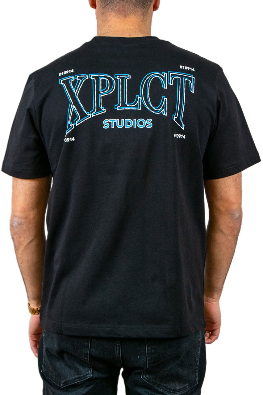 XPLCT Stitch Tee Zwart