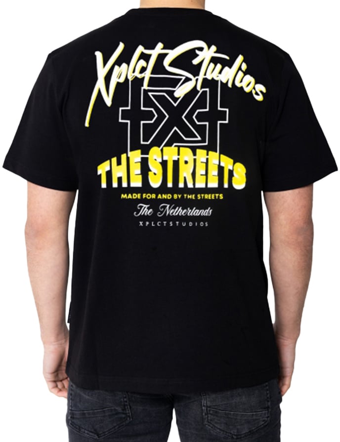 XPLCT Street Tee Zwart