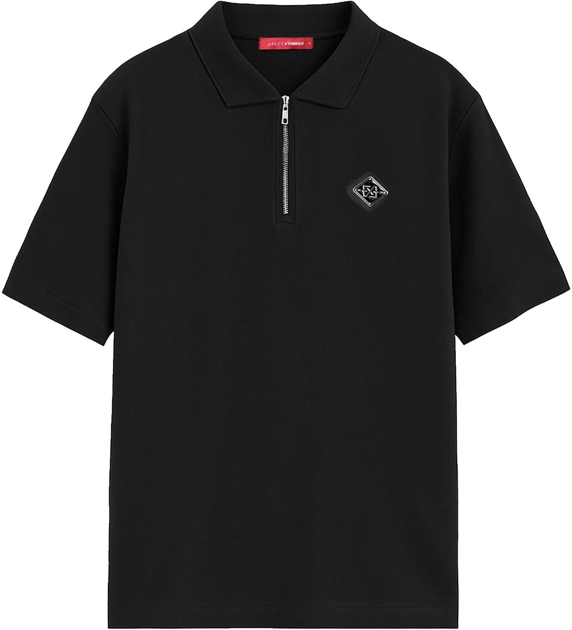 XPLCT Plate Polo Zwart