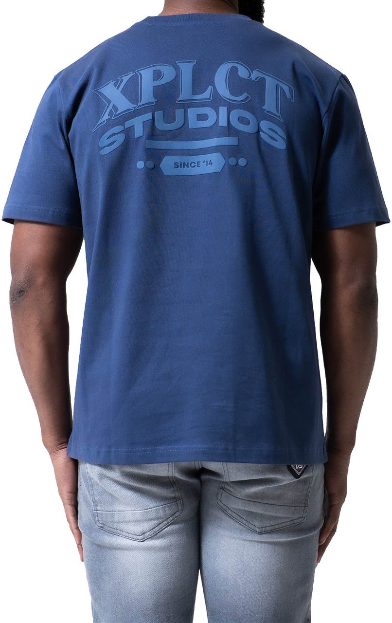 XPLCT Hybrid T-Shirt Blauw