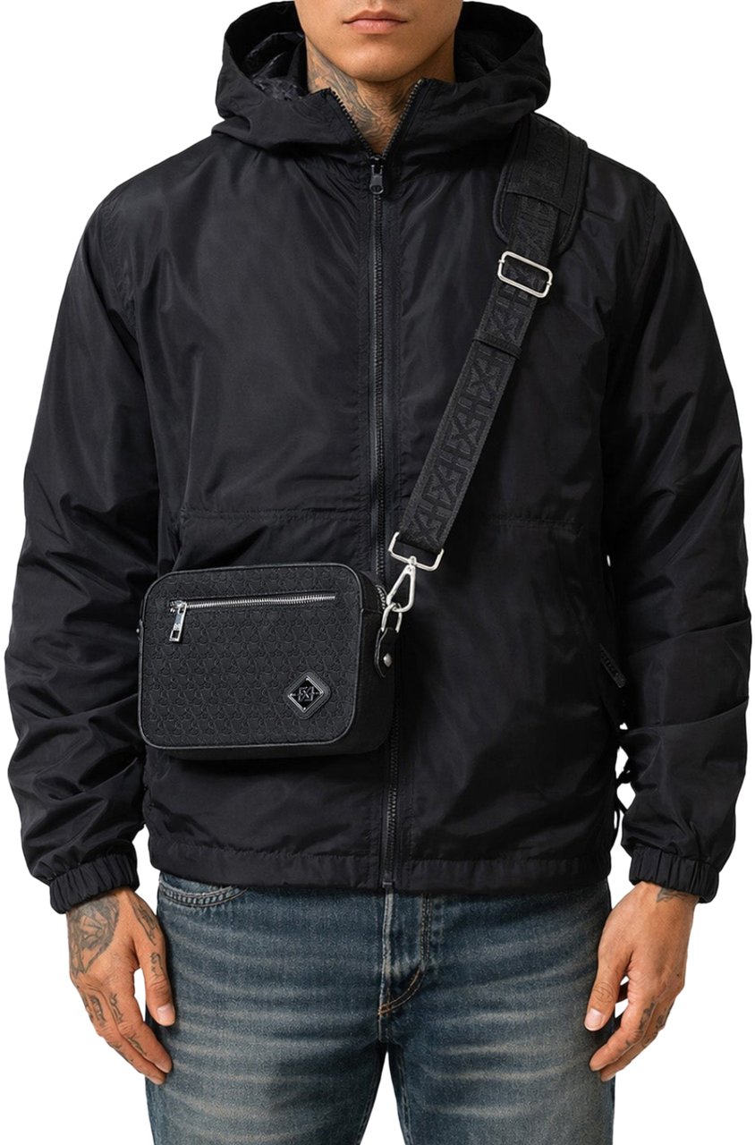 XPLCT Ivory Tas Suede Zwart