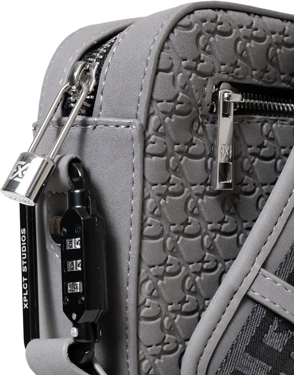 XPLCT Ivory Tas Suede Grijs