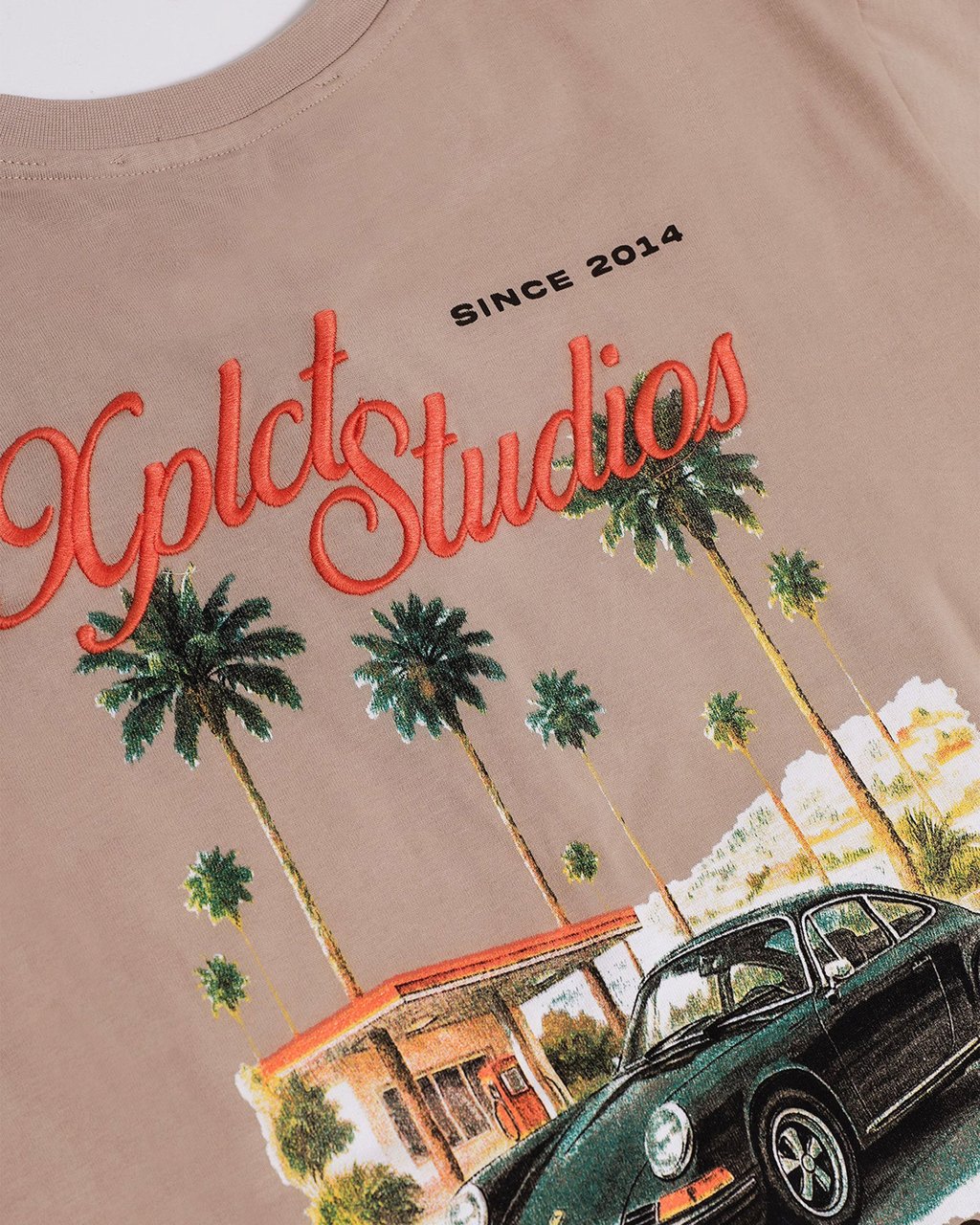 XPLCT Monaco T-Shirt Taupe