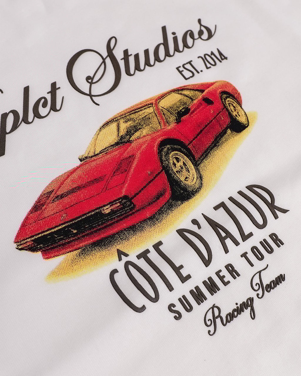 XPLCT Supercar T-Shirt Wit