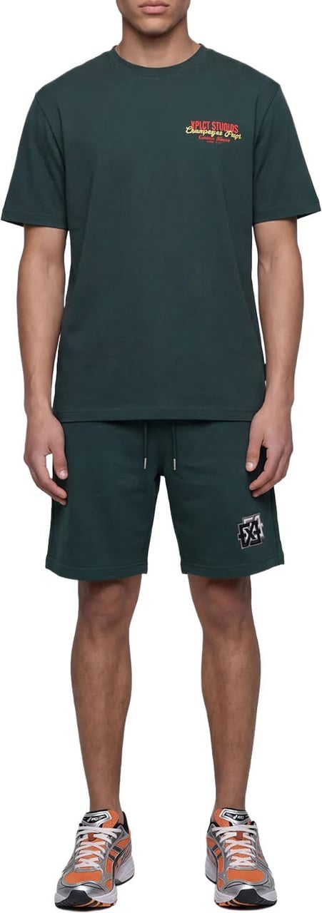 Xplct Champagne tee XPL-2603-03 green Groen