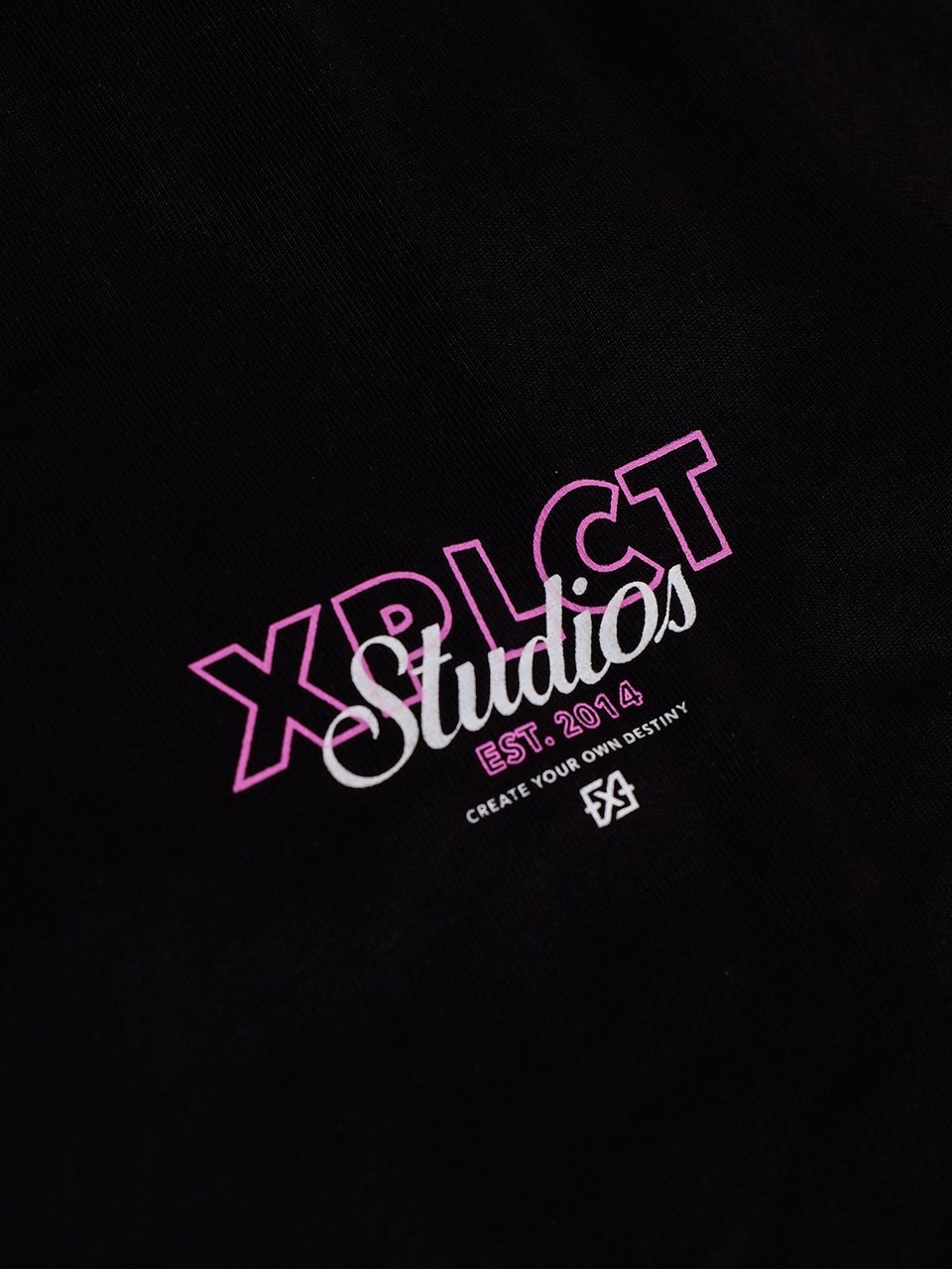 Xplct Destiny tee XPL-2603-11 black Zwart