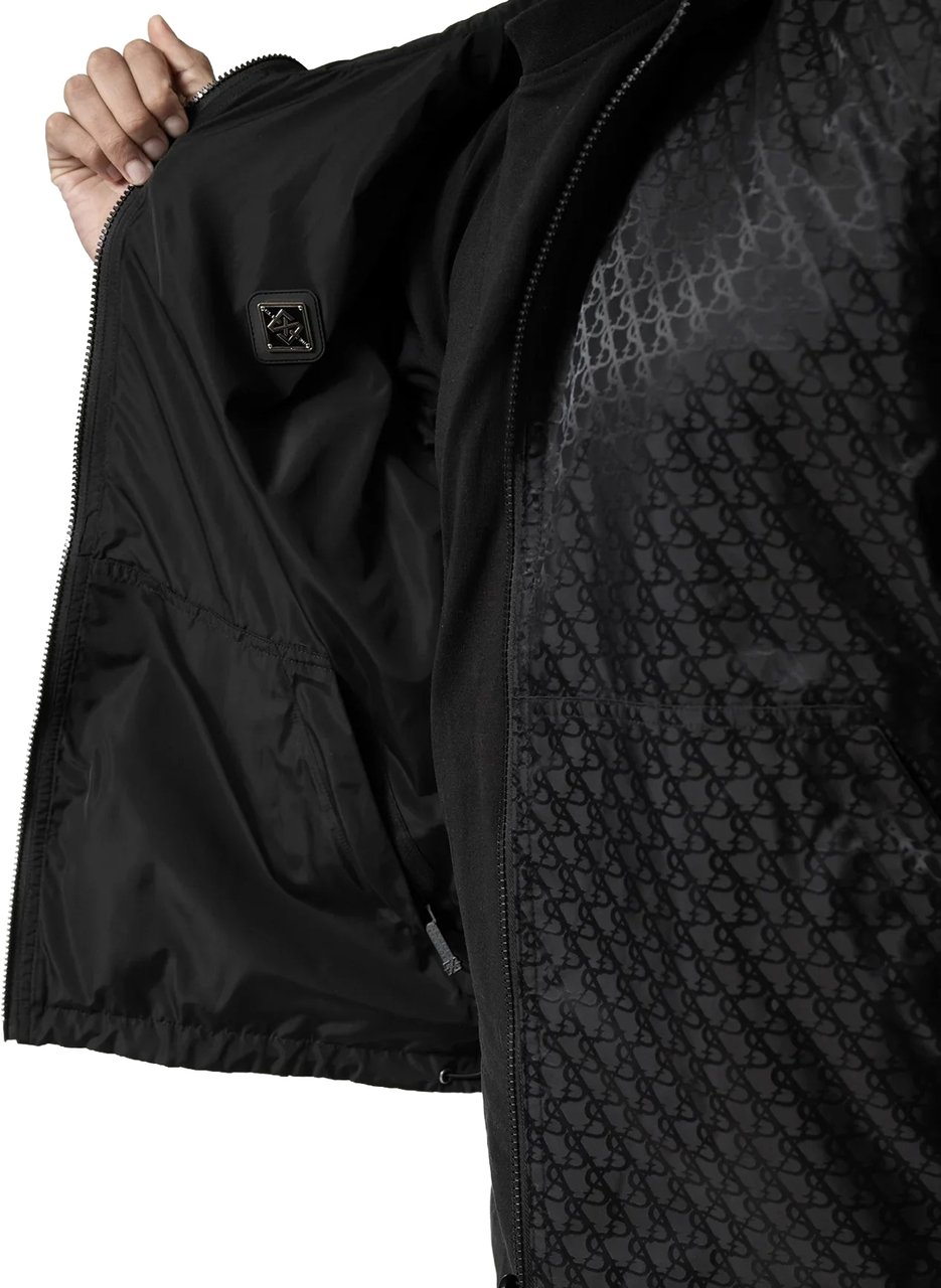 XPLCT Reverse Windbreaker Black Zwart