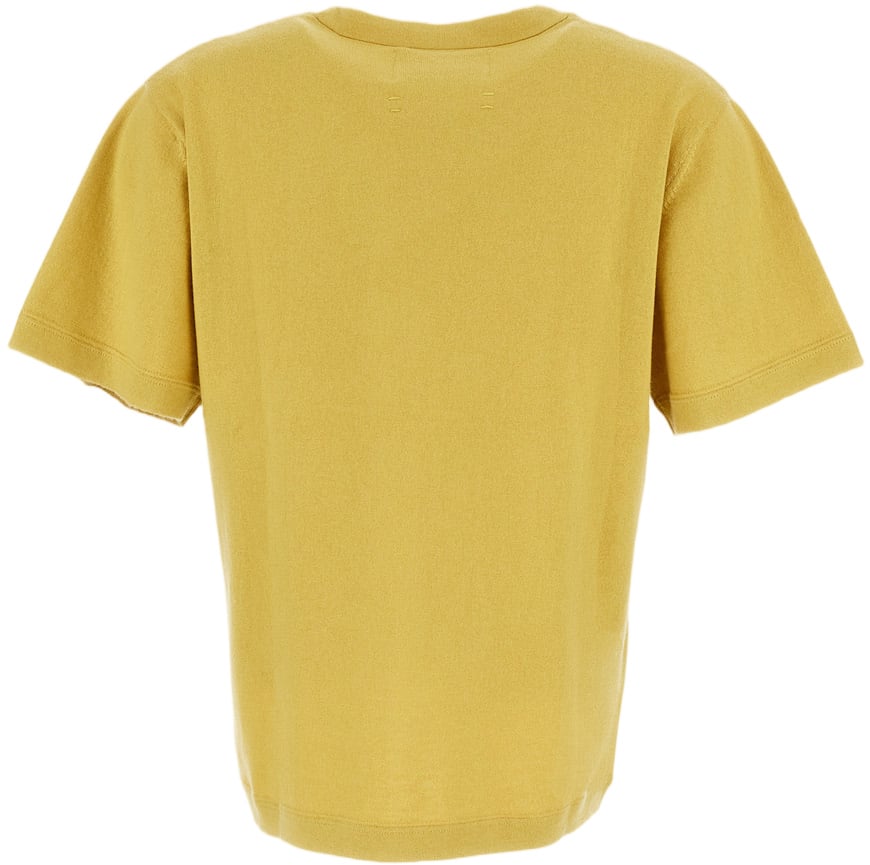 Extreme Cashmere Cotton Cashmere Blend Sweater Top Geel