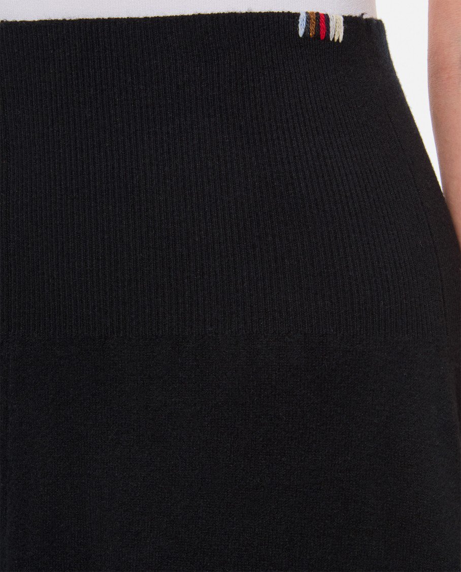Extreme Cashmere Ease Cashmere Stretch 2.26 Skirt Zwart